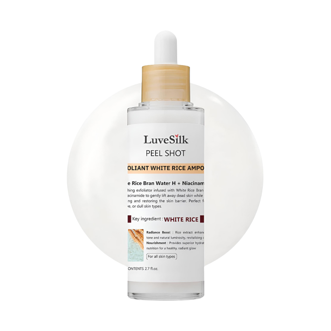 Peel Shot Glow Rice Ampoule Duo by LuveSilk