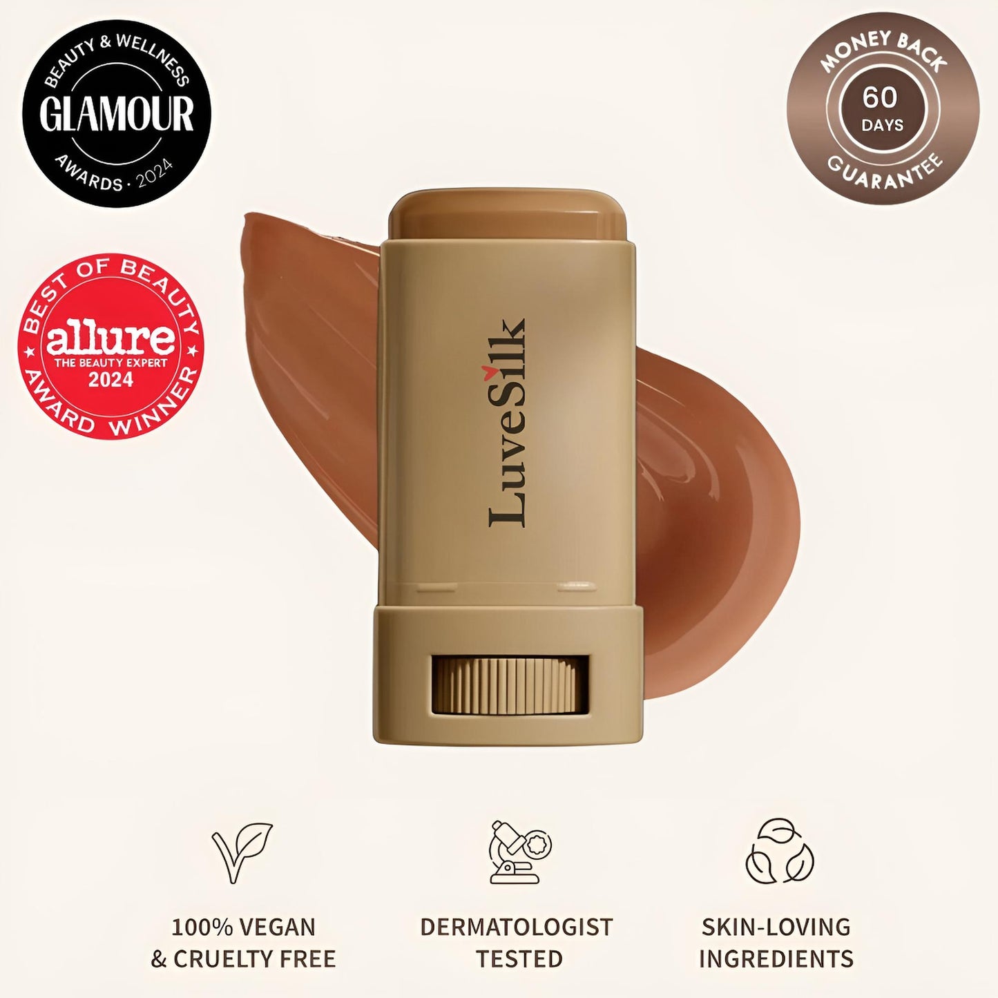 LuveSilk Serum Boosted Skin Tint Balm