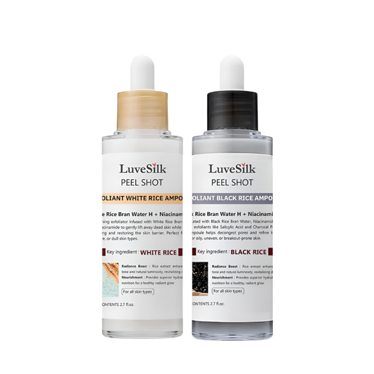Peel Shot Glow Rice Ampoule Duo by LuveSilk