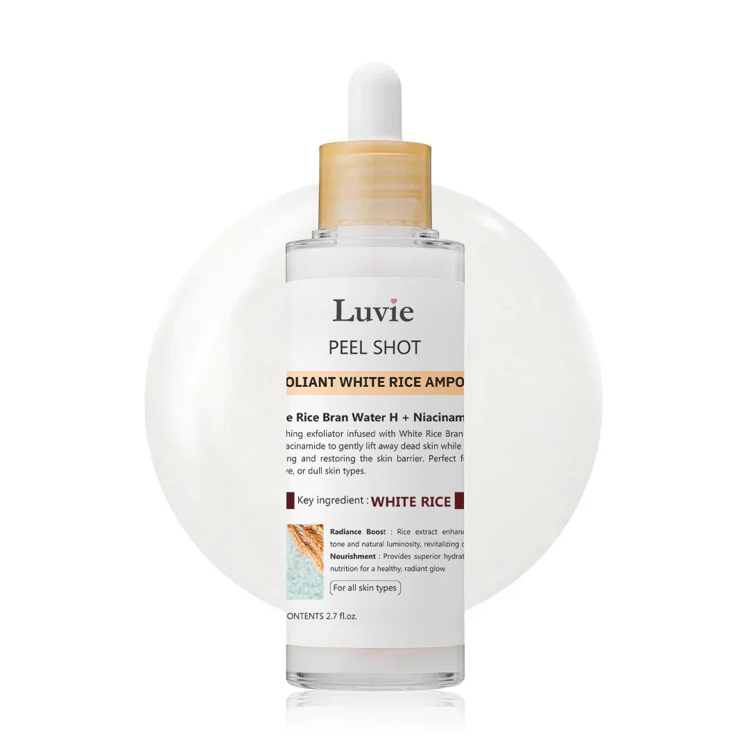 Peel Shot Glow Rice Ampoule Duo by Luvie Beauty