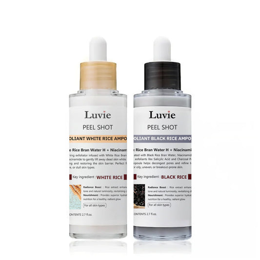 Peel Shot Glow Rice Ampoule Duo by Luvie Beauty