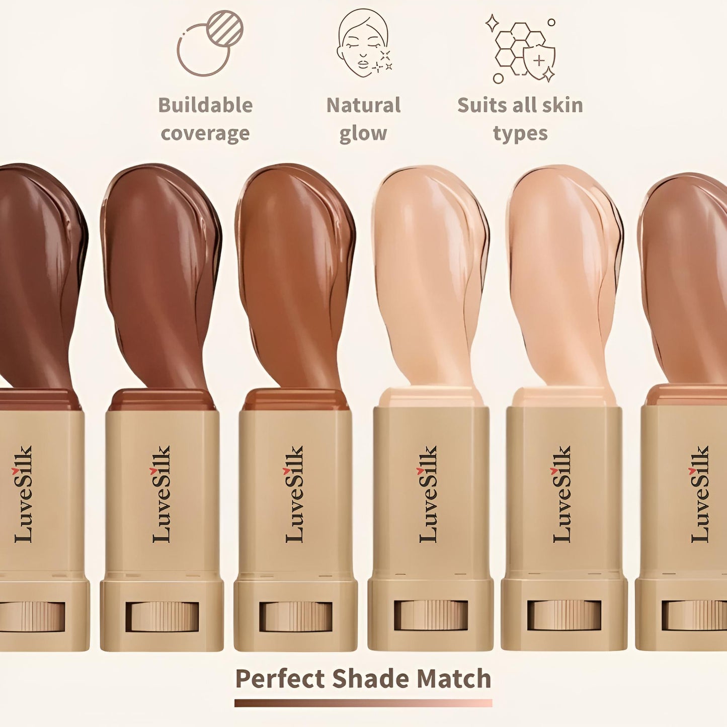 LuveSilk Serum Boosted Skin Tint Balm